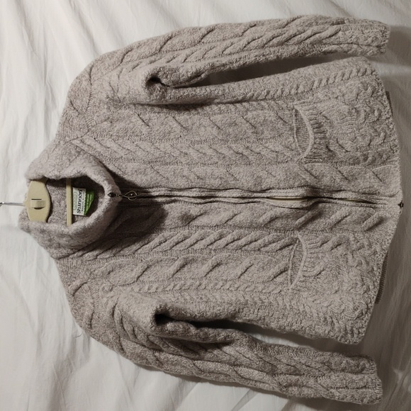 Shannon Woolen Mills Other - (D-4) Shannon Woolen Mills Super Soft Merino Ireland Full Zip Up Sweater Jacket